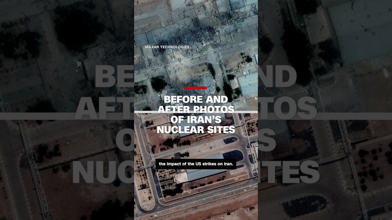 Before And After Satellite Images Show Damage To Iran S Nuclear Sites