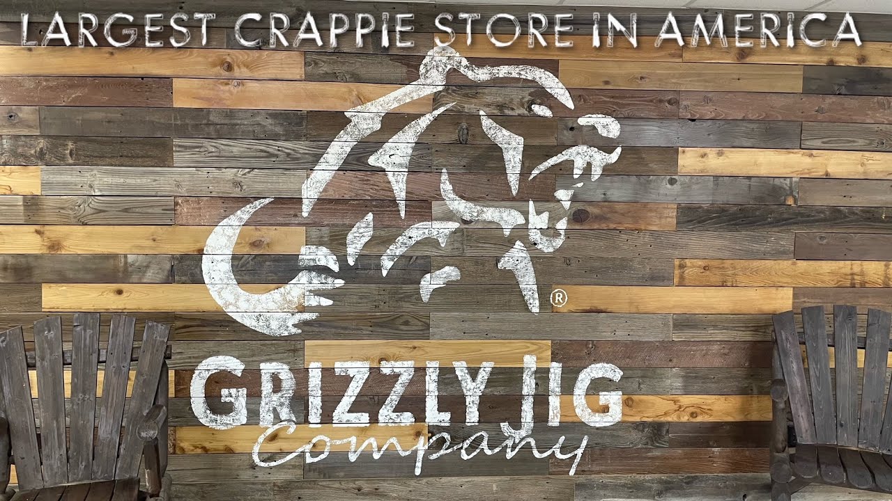 GRIZZLY JIG. THE BIGGEST CRAPPIE STORE IN AMERICA