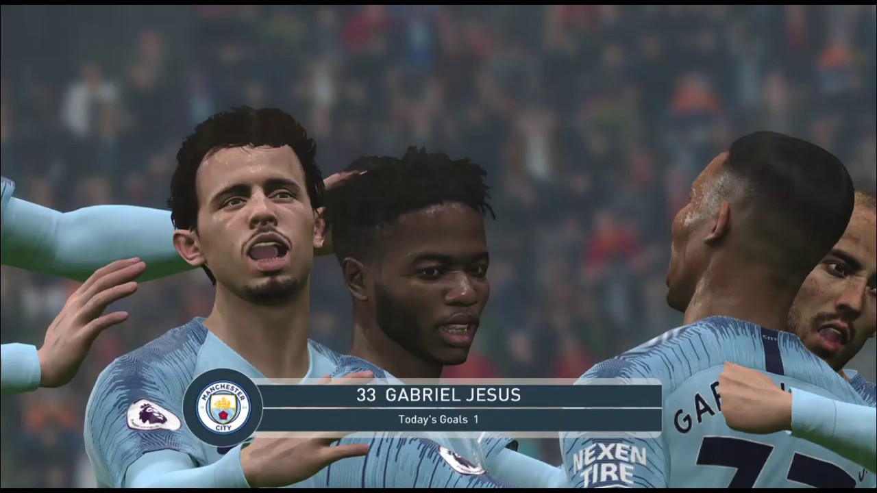 Gabriel Jesus Goal Celebration Youtube