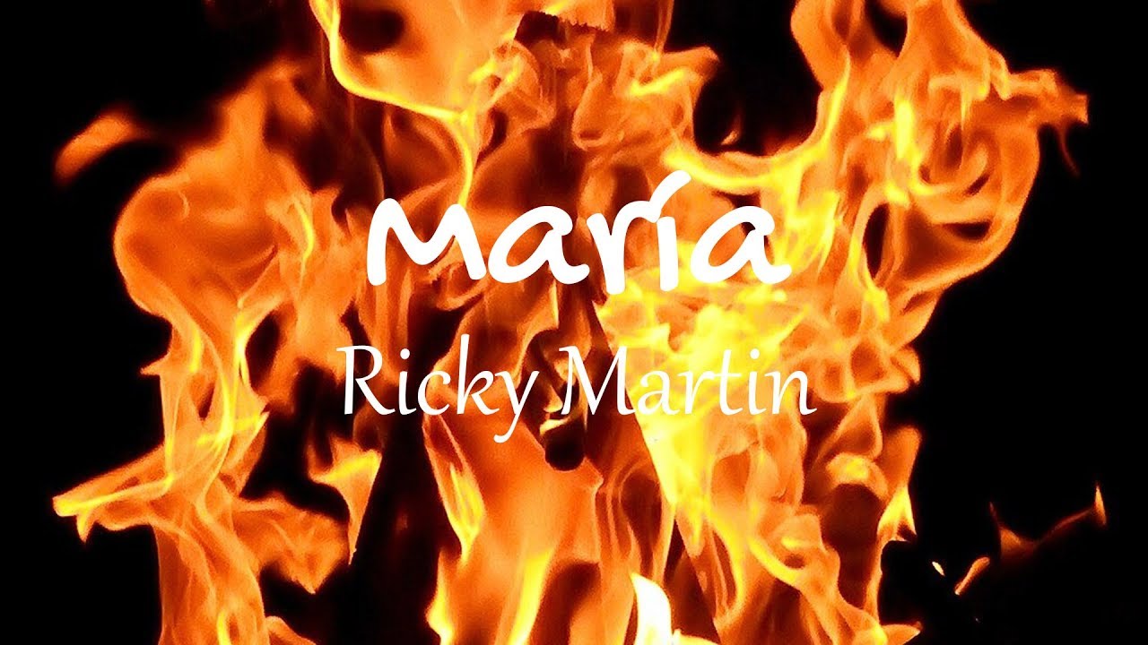 Maria Maria Song Ricky Martin Ricky Martin - Maria (Lyrics / Letras) | Gasolina - YouTube