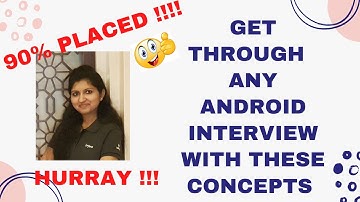 Android Framework - An Overview Of Android Concepts