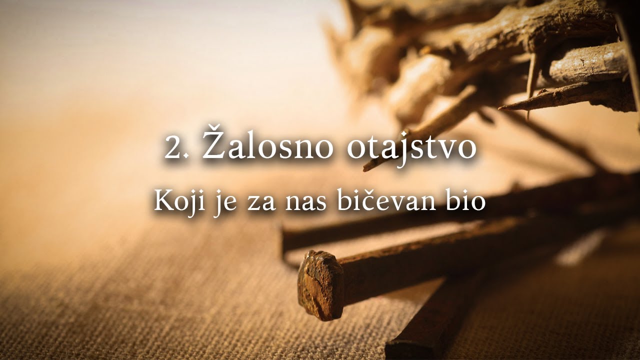 Prijestolje mudrosti - 2. Žalosno otajstvo (Bičevanje)