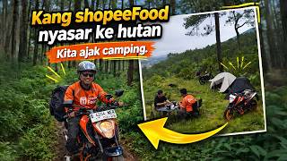 CAMPING COLLAB WITH A GREAT YOUTUBE CHANNEL | RIDICULOUSY AND FUN BEYOND BMKG PREDICTIONS