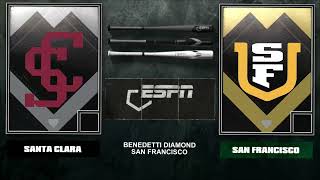 BSB | USF vs. Santa Clara Highlights (Game 2)