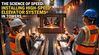 The Science of Speed: Installing High-Speed Elevator Systems in Towers | Engineering Explained