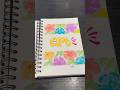 Floral font page design ideas #art #drawing #painting #diy #shorts #frontpage #design