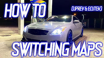 How to switch Maps on a Tuned Infiniti or Nissan? (Ecutek & UpRev)