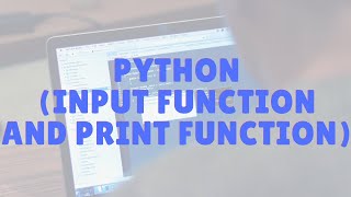Python (Input and Print Function)