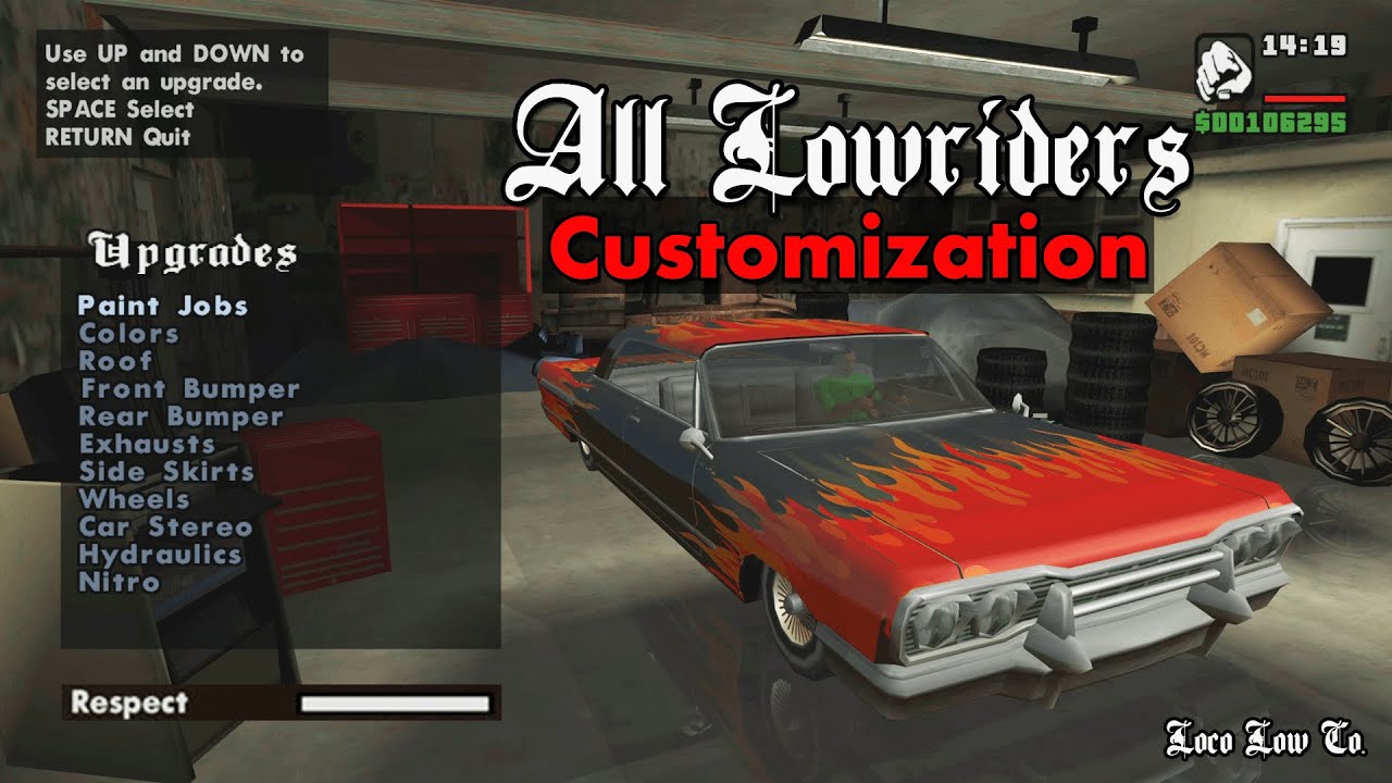 Lowrider Gta San Andreas