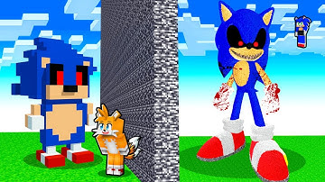 I Cheated With SONIC EXE In Minecraft Build Battle!