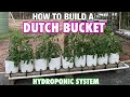 How to Build a Dutch Bucket Hydroponic System