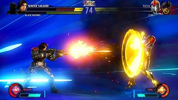 Black Panther& Winter Soldier VS Zero & Nova - Marvel VS Capcom Infinite.mp4