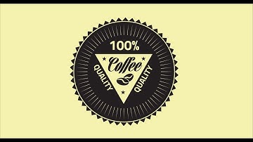 Creating an amazing Coffee Label Design  - Coreldraw Tutorials
