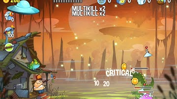 Swamp Attack - Episode 4 - 15 Little Swamp of Horrors Gameplay Walkthrough lets play прохождение