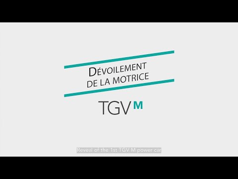 SNCF Voyageurs et Alstom dévoilent « la motrice » du TGV M