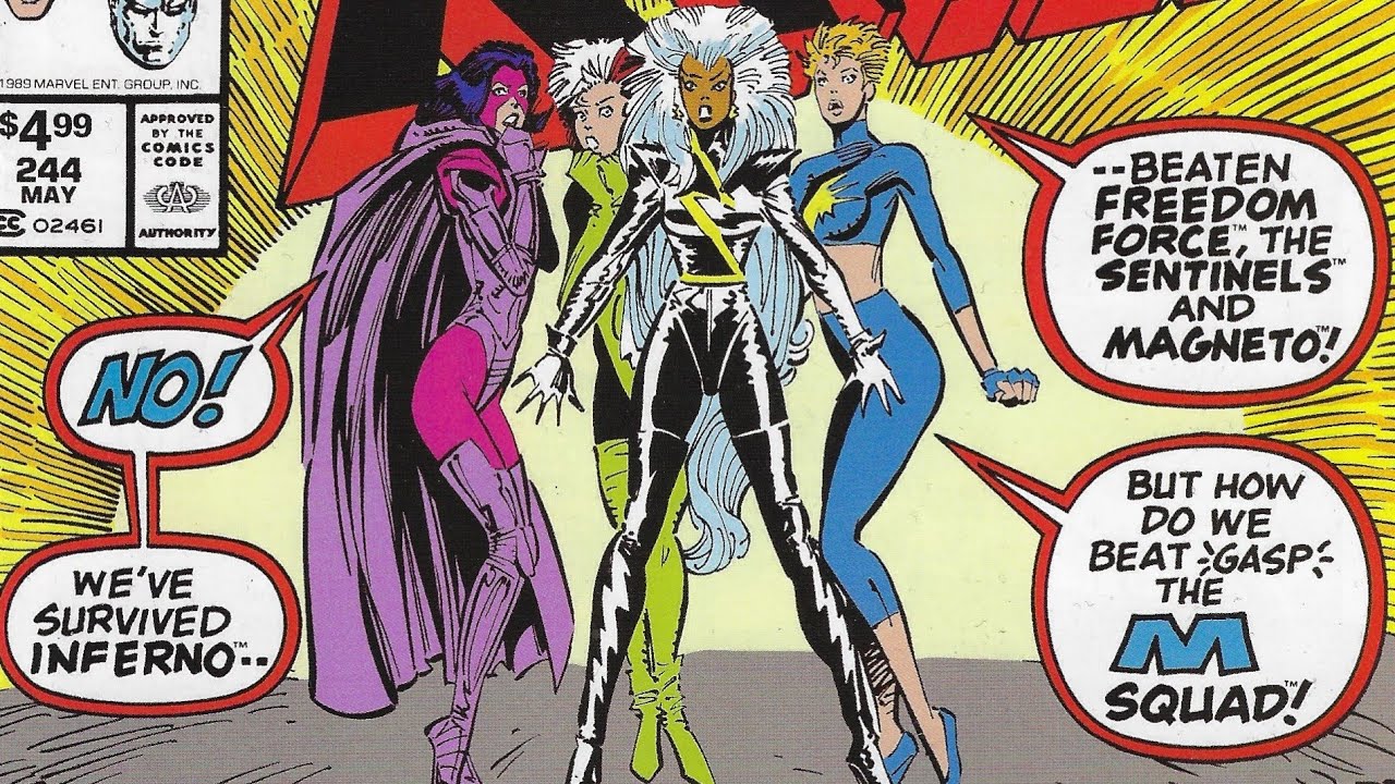 UNCANNY X-MEN #244: First appearance of Jubilee in a fun cooldown