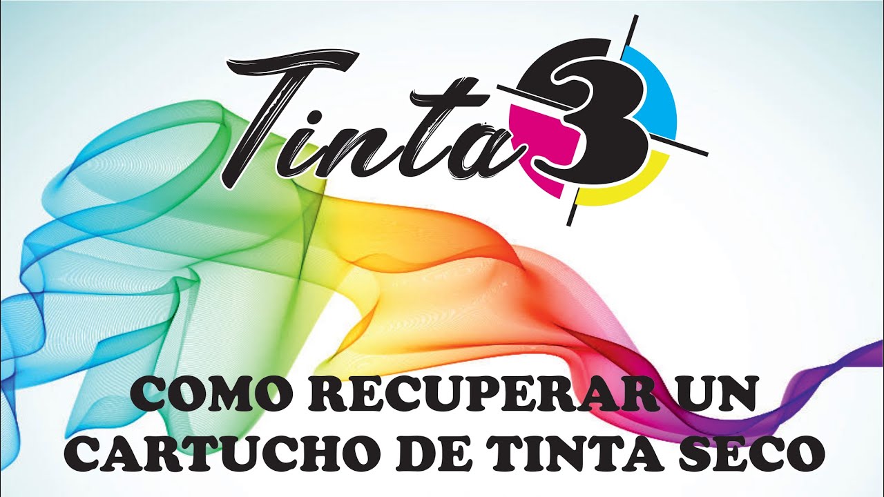 COMO RECUPERAR TU CARTUCHO DE TINTA SECO - YouTube