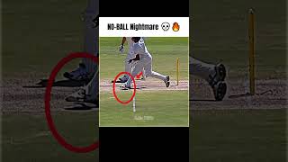 No-ball nightmare 💀🔥🤐 | One step that changed everything l  #cricket #cricketfans #impossible