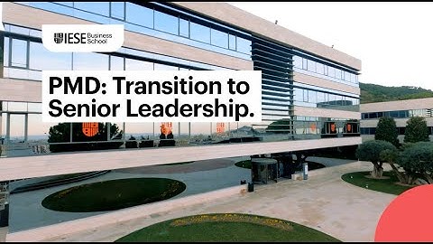IESE Program for Management Development (PMD)