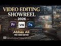 Professional Video Editing Showreel 2026 | VN + Premiere Pro + Photoshop | Abbas Ali
