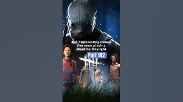Part 142 | Which is your favorite?  #dbd #dbdmemes #dbdfunny #dbdusernames #deadbydaylight #dbdedits