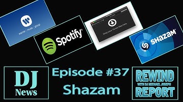 #Itunes #Spotify and @Shazam on The Rewind Report With Michael Joseph Episode 37 on #DJNTV