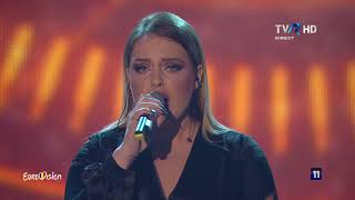 11 Xandra - Try (Live Eurovision 2018 Romania Final)