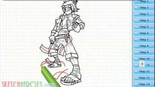 How to Draw Kakashi from Naruto « Drawing & Illustration :: WonderHowTo
