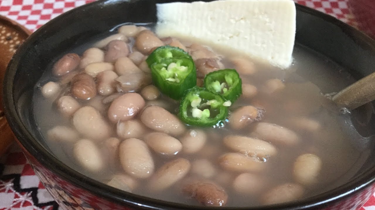 FRIJOLES de la OLLA tradicionales