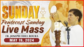 Sunday Filipino Mass Today Live May 19 2024 Pentecost Fr Joseph Fidel Roura