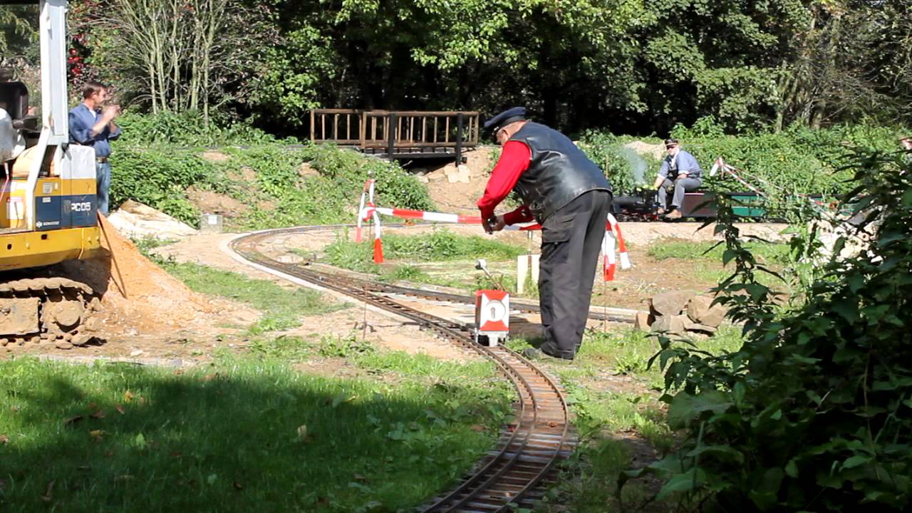 Düsseldorf 5 Zoll Gartenbahn (Eröffnung der Bergstrecke) Teil 2/2