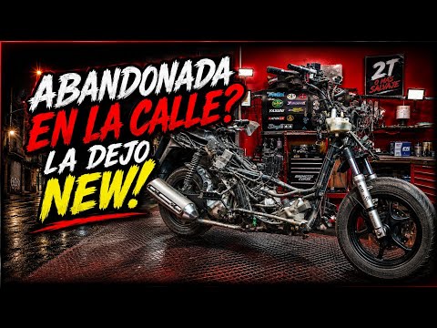 Restauración Honda Dylan abandonada!!