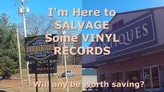 Im Here to SALVAGE Some VINYL RECORDS