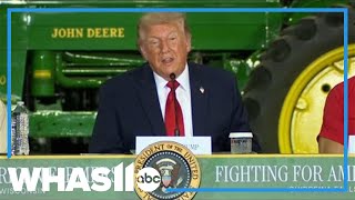 Trump touts jobs report amid high inflation and surging gas prices