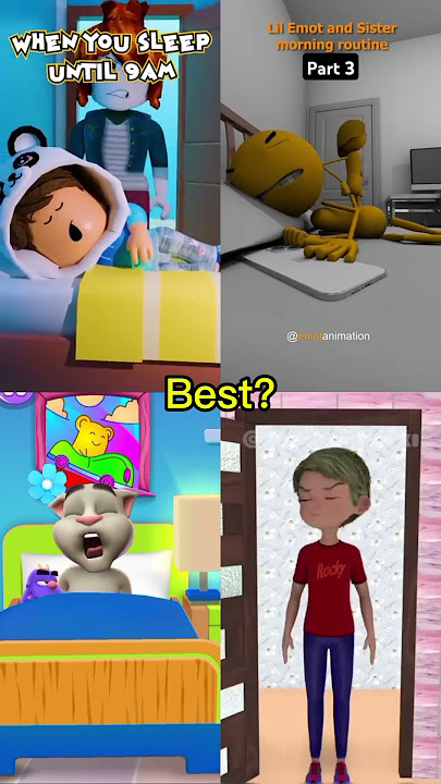 Good morning 🌞🌄😂 My mom pranked me 😄#funny #cartton #animatedcartoon #funnymeme #talkingtom