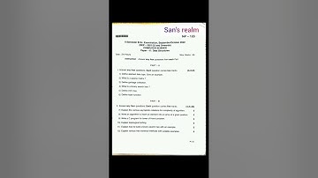 2nd sem bsc 1st year computer science exam question paper sept/oct 2022 nep #exam #bsc #computersci