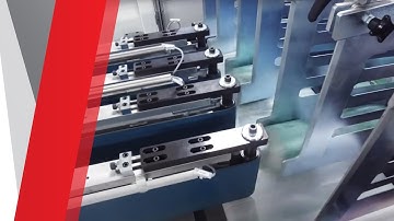 Rolls case packer RCP 12 with dual arm infeed