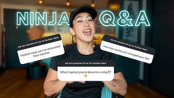 Q&A | How I became a ninja, martial arts training, stunts