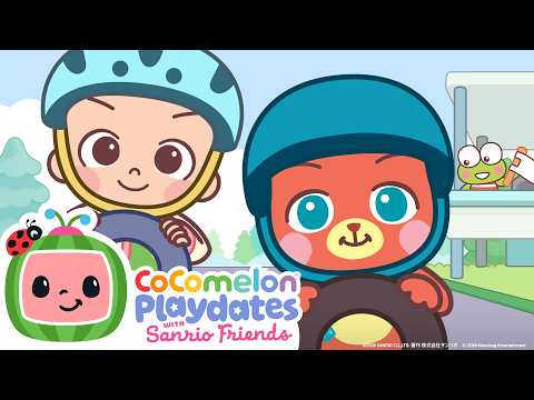 Ready, Set, Race! Boba vs JJ ⏱️ | CoComelon Playdates with Sanrio Friends