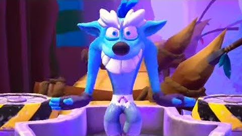 Crash Bandicoot On The Run Part 37: Frosty Fake Crash Defeated & THE ELEMENTALS LVL 2 SPOTTED (NEW)