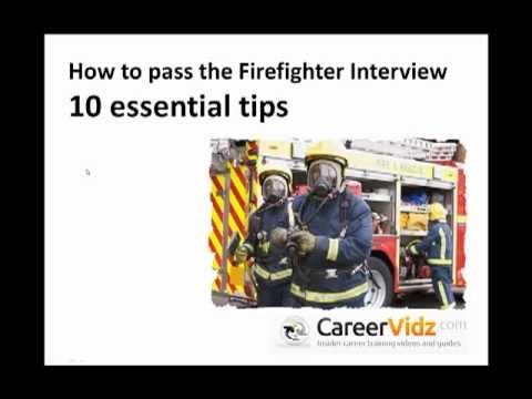 Firefighter Interview