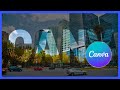 How to Create Cinematic Text with Video in Canva using Letter Frames