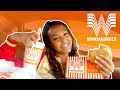 Trying ALL Of The Most Popular Menu Items At Whataburger | Delish