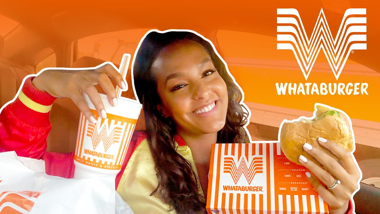 Trying ALL Of The Most Popular Menu Items At Whataburger | Delish