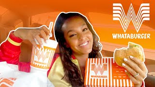 Trying ALL Of The Most Popular Menu Items At Whataburger | Delish screenshot 4