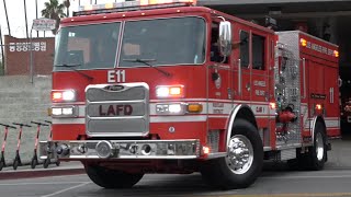 LAFD Engine 11 Responding