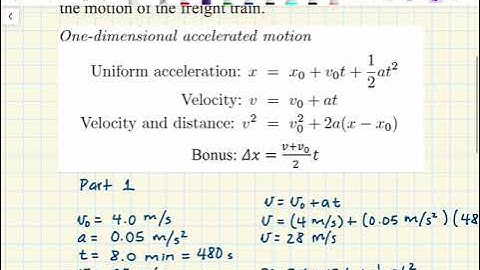 Building a Constant Acceleration Model (Part 1)