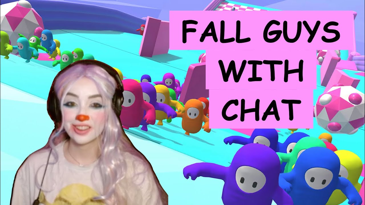 🔴LIVE! open fall guys custom 👑 chat vs me 💕