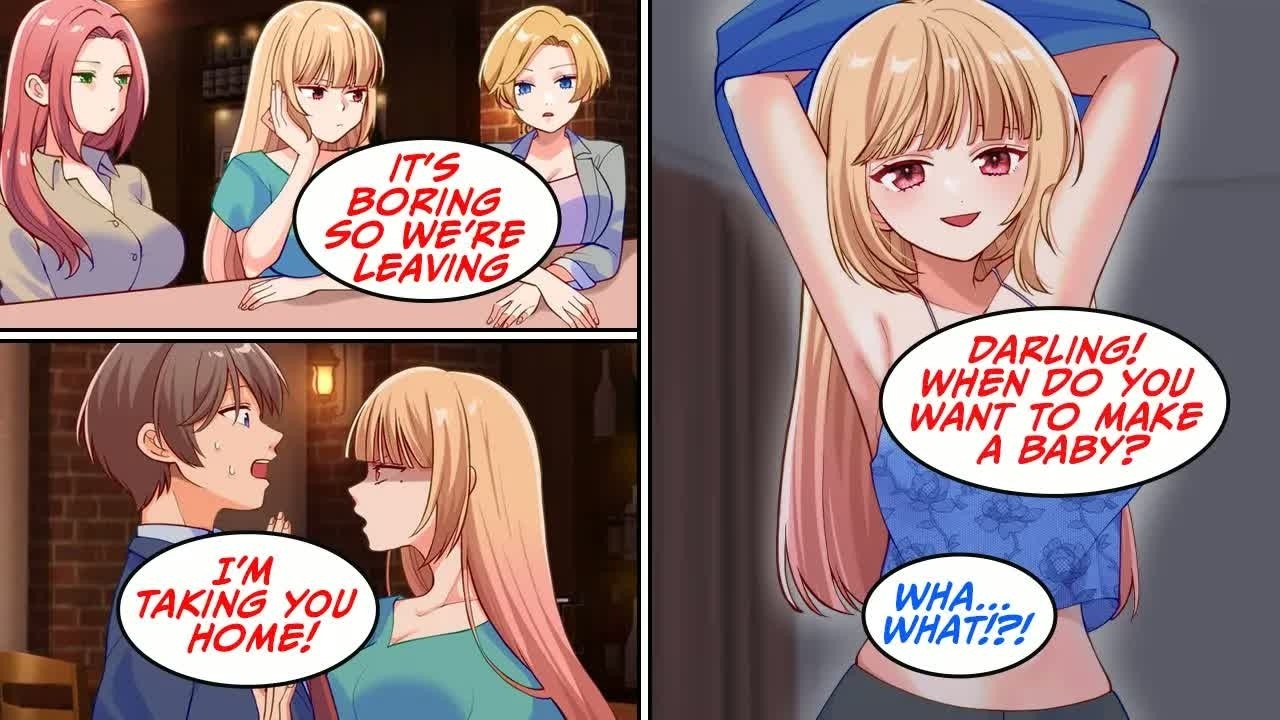 Manga Dub At my boss's party, there were three cool and beautiful women RomCom