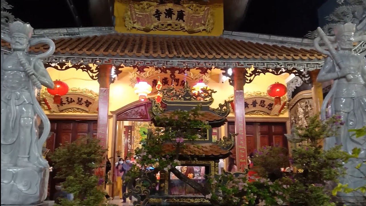 Chùa ở An Giang đẹp và nổi tiếng nhất (Chùa Quảng Tế TP Long Xuyên, An Giang ) #vanhoa #dulich